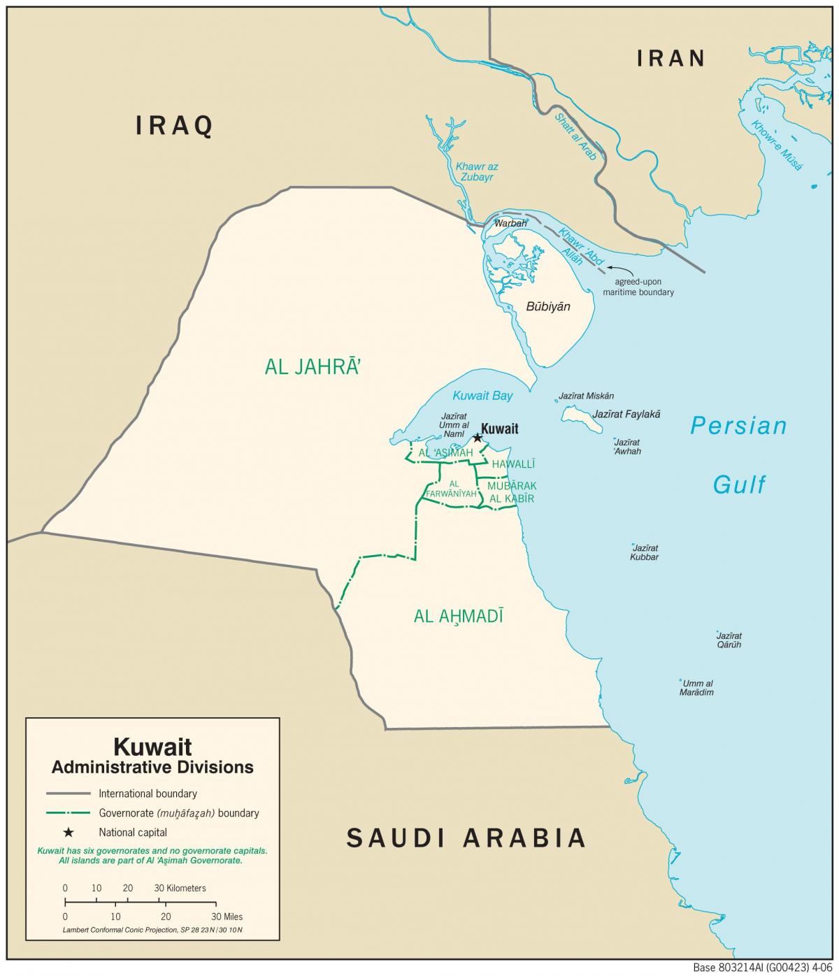 mappa di egaila kuwait