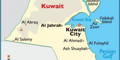 Kuwait la mappa completa