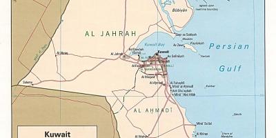 Mappa di safat kuwait